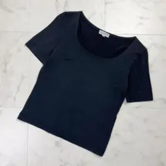 FOXEY RABBITS ストレッチカットソー 黒 サイズ40*OD847のサムネイル