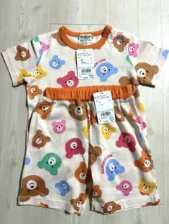 今季新品　ホットビスケッツ　総柄半袖Tシャツ パンツ　セットアップ