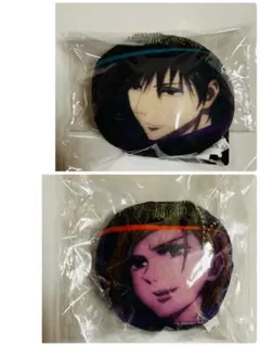 呪術廻戦 ミニクッション 場面写　伏黒恵　釘崎野薔薇　キーホルダー　マスコット