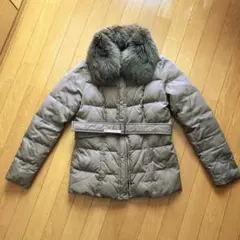 【チット様専用】INDIVI フォックスファー襟 ダウンジャケット