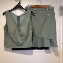dazzy セットアップ ナイトドレス セージグリーン