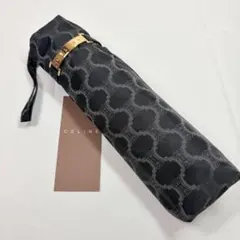 美品 CELINEセリーヌ Cマカダムトリンオフ文字ロゴ総柄シャドー