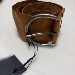 COMPAGNIA ITALIANA ブラウンレザーベルト