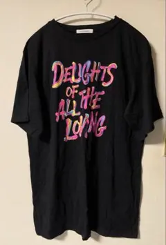 ロゴTシャツ　半袖　ブラック　黒　M 大きめ　新品未使用
