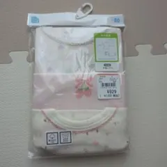 西松屋 ベビー肌着 半袖シャツ 3枚組 80サイズ 女の子