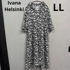 IvanaHelsinki ワンピース　チュニック　シャツ　LL トップス