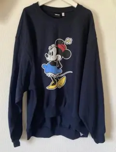 【Sサイズ】cocaディズニーTスウェットプリントトップス　カラーD