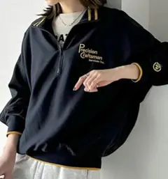 classicalelf クラシカルエルフ オーバーサイズ ハーフジップ 新品