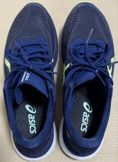 25.5 asics Magic Speed 3 ネイビー/ライム