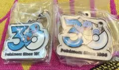 ポケモン 30周年 メタルチャーム ガチャ 2種セット
