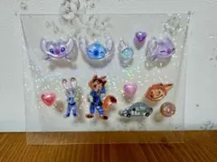 ズートピア・スティッチシールおすそわけ