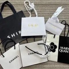 高級ブランド ショッパー袋 6枚セット
