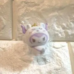 ちいかわ×サンリオ シークレットフロッキーマスコットチャーム モモンガ　クロミ