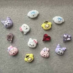 ちいかわ　サンリオ　ネイルパーツ　⭐︎