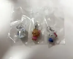 ハローキティ めじるしアクセサリー スタンダード　日焼け　天使　3点セット
