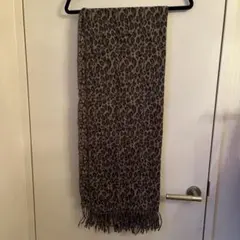 COMME CA ISM レオパード　ストール