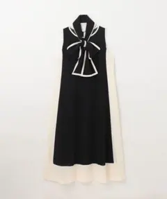 【美品】グレースコンチネンタル *バイカラーフレームドレス