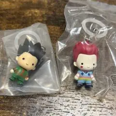 ハンターハンター めじるしアクセサリー　ゴン　ヒソカ　2点セット