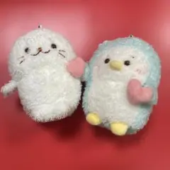 しろたん ぬいぐるみ マスコット 2点セット