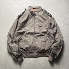 90s MEMBERS ONLYスイングトップブルゾンカーキベージュリブレーサー