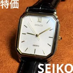 A183希少 稼動品 SEIKO DOLCE スクエア型 80年代ヴィンテージ - メルカリ