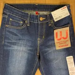 お値下げ。新品 00s UNIQLO スキニーデニム ジーンズ レディースW23
