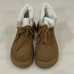 ブラウン ムートンブーツ ボア内装 24.5