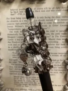 ꧁ chococreamホイップデコ ꧂ゴシックオリジナルカスタムビーズチャーム