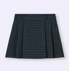 GU サイドプリーツチェックスコートのサムネイル