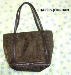CHARLES JOURDAN シャルルジョルダン バッグ ブラウン