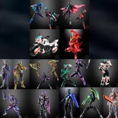 【装動】 仮面ライダーゼッツ&ガウ AGT1.2.3 Feat.装動　全種セット