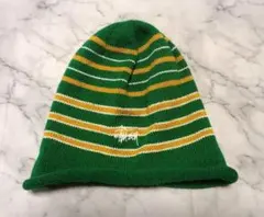 Old stussy 00s usa製 ボーダー ニット帽 ステューシー