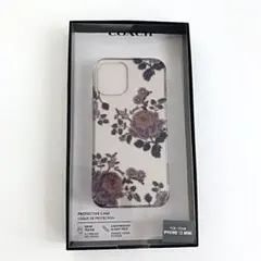 新品★COACH 花柄 iPhone12 mini 日本未発売