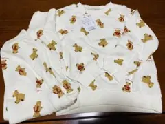 クマ柄パジャマ サイズ110