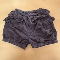 petit main フリル付きハーフパンツ 130