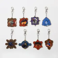 ファイナルファンタジーⅩ　召喚獣アクリルキーホルダー　コンプリートセット　大丸のサムネイル