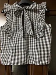 新品エブリンノースリーブブラウス