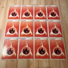 基本炎エネルギー12枚セット★2003★PCG★ADV★DP