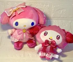 サンリオキャラクターズ マイメロディ　ぬいぐるみ2体セット