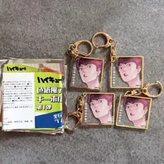 ハイキュー　色紙風　アクリルキーホルダー 4個セット 昼神幸郎