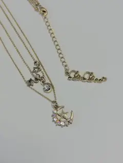 LIZLISA 2連ネックレス ゴールドのサムネイル