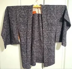 【最終価格】着物　羽織　単衣　アンティーク　紺