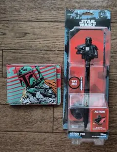 STAR WARS ボバ・フェット アクションペンと財布セットのサムネイル