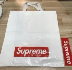 Supreme ショッパー(中)+ステッカー