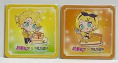 初音ミク　コラボカフェ　コースター　リンレン