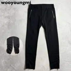 新品未使用！限定品！wooyoungmi ウーヨンミ デザインスラックス パンツ WOOYOUNGMI(ウーヨンミ) スラックス(メンズ) - 海外通販のBUYMA
