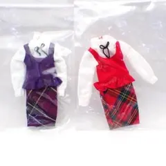 リカちゃんキャッスル 27㎝サイズ 2色 ドレス・ワンピース 3523