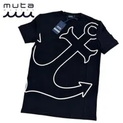 【超レア・即完売品】muta MARINE 特大アンカー＆波ロゴ Tシャツ