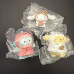 シナモンロール、ポムポムプリン、ハンギョドン