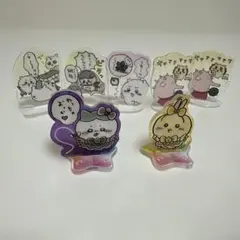 ちいかわ　アクリルミニスタンド　 ハチワレ　モモンガ　キメラ　あのこ　ちいかぶ